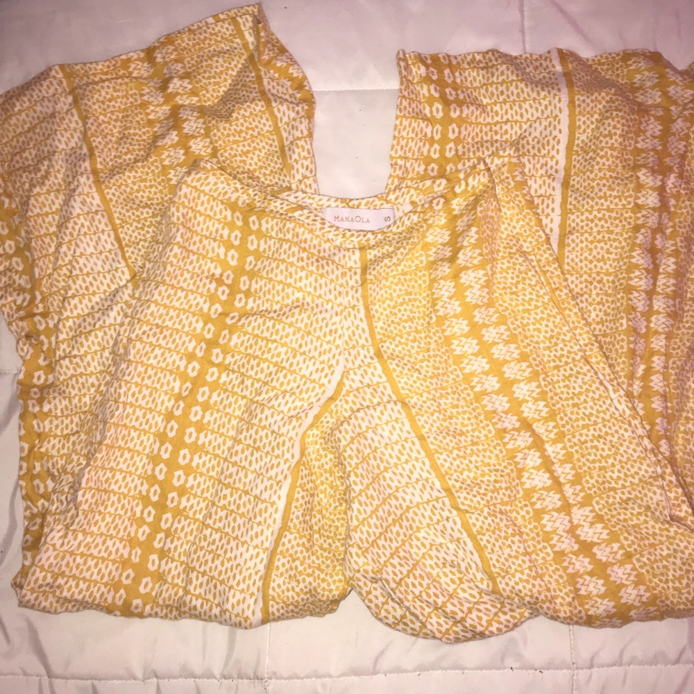 An original Manaola flared pants
